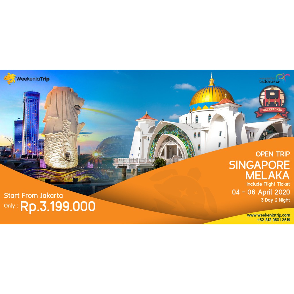 Jual Open Trip Singapore - Melaka 3D2N Super Promo Indonesia|Shopee  Indonesia