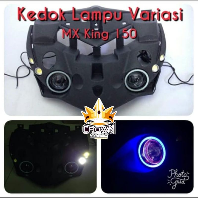 Kedok Lampu Variasi JPA Yamaha MX King