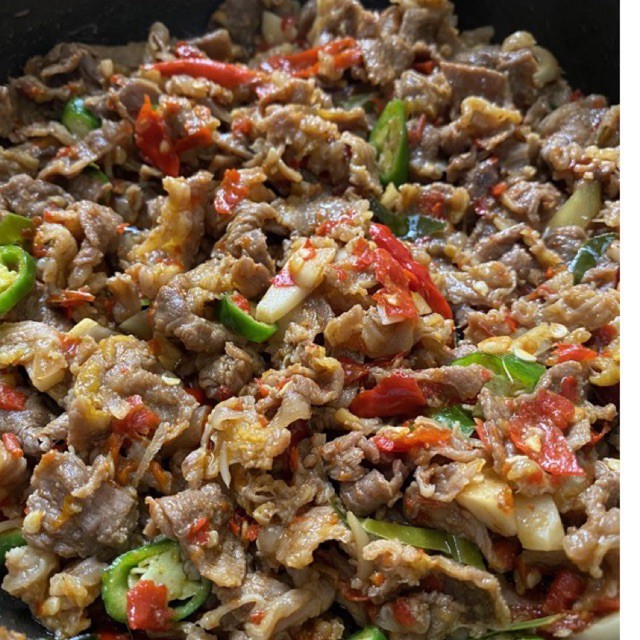 

Daging Tumis sambel Matah