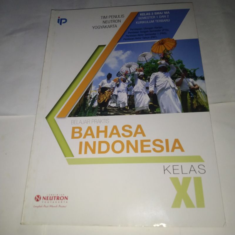 Buku Pelajaran Bahasa Indonesia untuk Kelas XI | Kelas 11 SMA/MA IPA Semester 1 dan 2 Kurikulum Terb