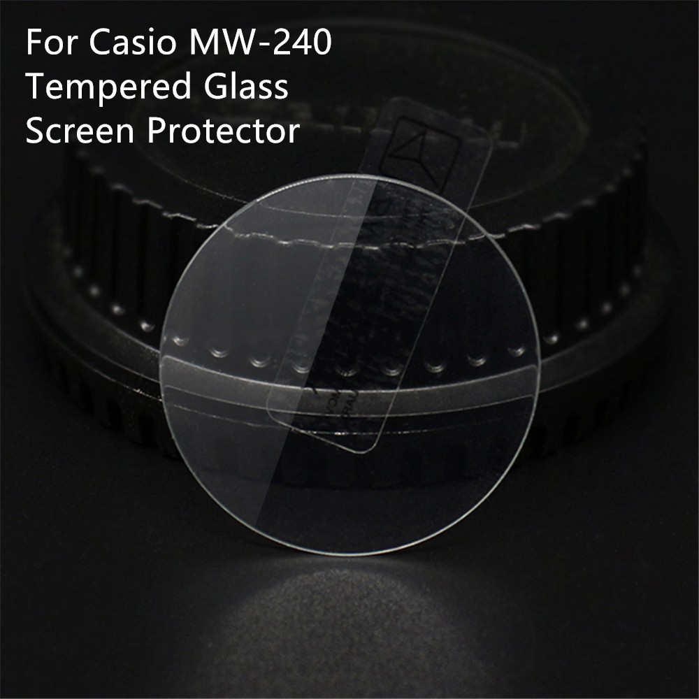 Pelindung Layar Tempered Glass 2.5d 9h Anti Gores / Ledakan Untuk Casio Mw-240