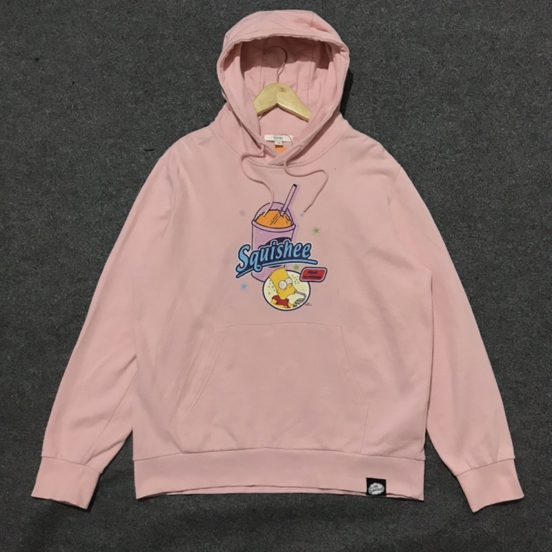 Hoodie Topten X The Simpsons Peach Second Original Size 105 L