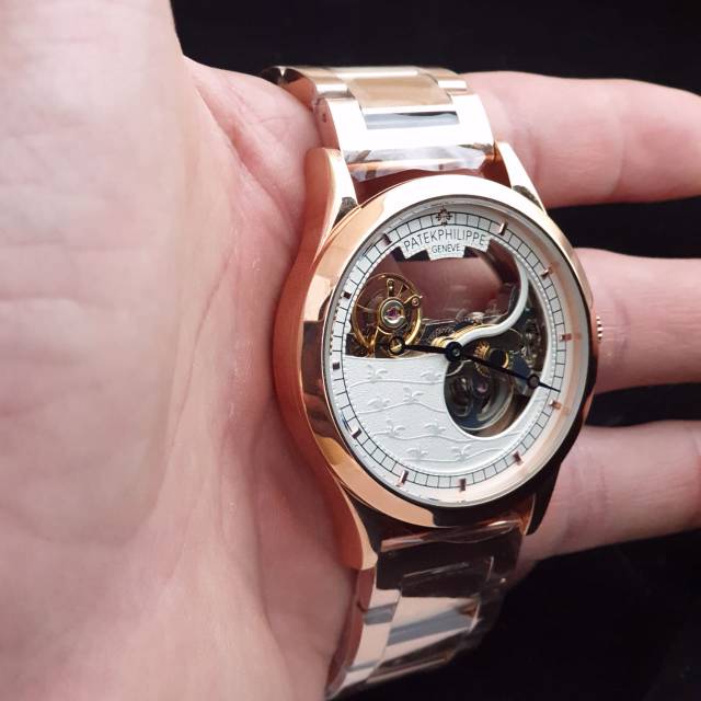 Jam tangan patek philippe rantai otomatis