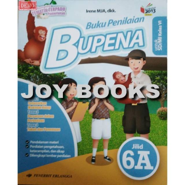 Bupena 6a 6b 6c 6d Erlangga Buku Latihan Soal Tematik Sd Kelas 6 Erlangga Shopee Indonesia