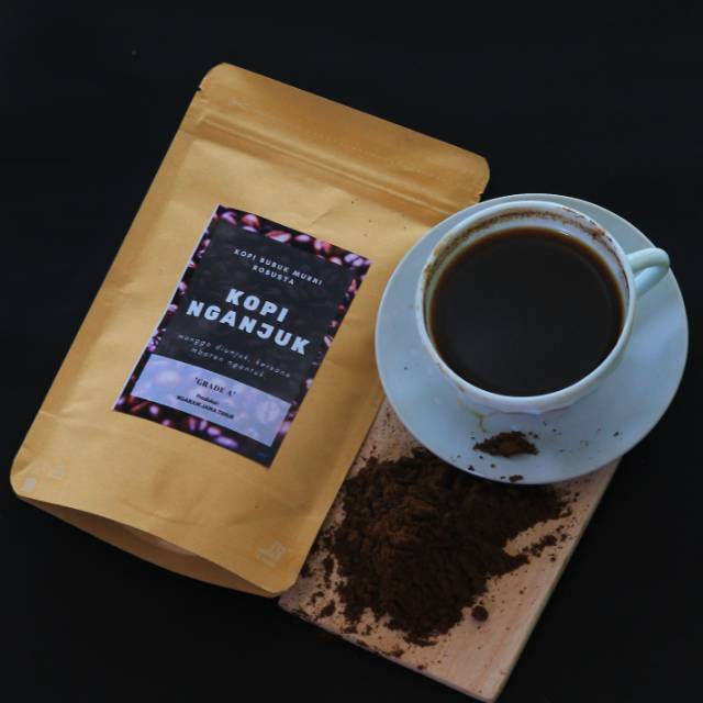 

Kopi Nganjuk || kopi bubuk murni robusta || 100 gram || grade A