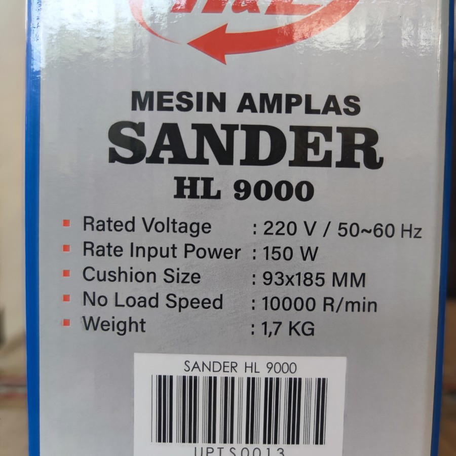 H&amp;L Mesin Amplas Sander Kayu HL9000