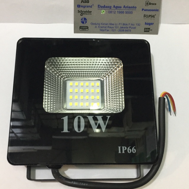 LAMPU SOROT LED 10watt SMD cahaya putih / FLOODLIGHT 10watt LED white