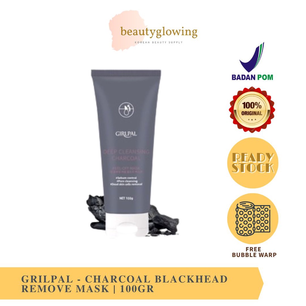 GIRLPAL Charcoal Blackhead Remover Mask 100g Peel Off Mask