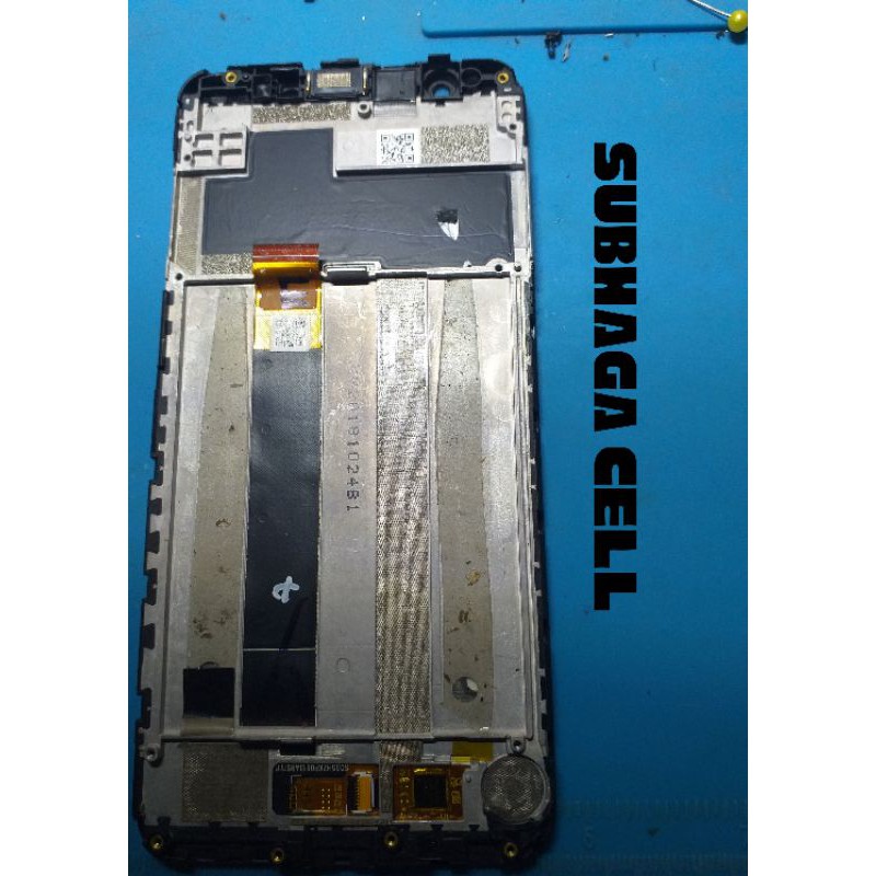 Frame dan LCD TS Touchscreen Asus Zenfone Live L1 ori copotan