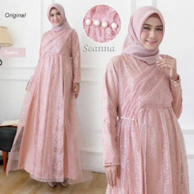 DRESS SEANNA BAJU PESTA BRIDAL BRIDESMAID