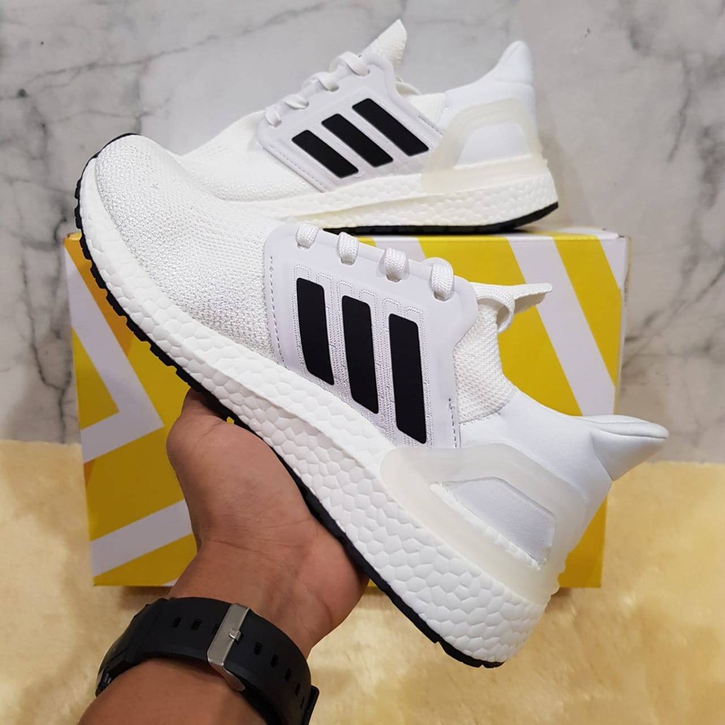 ADIDAS ULTRA BOOST 20 WHITE BLACK