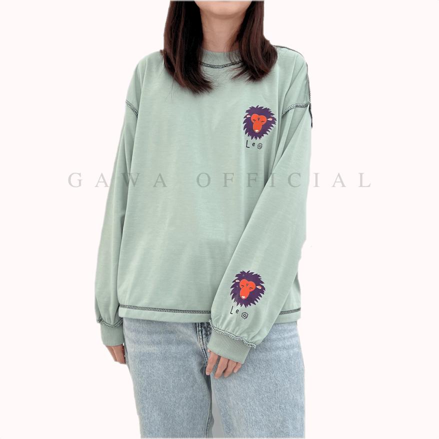 SWEATER ZODIAK SERIES CREWNECK WANITA GAWAOFFICIAL