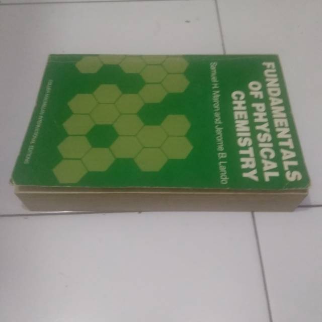 Fundamentals Of Physical Chemistry - Maron Lando
