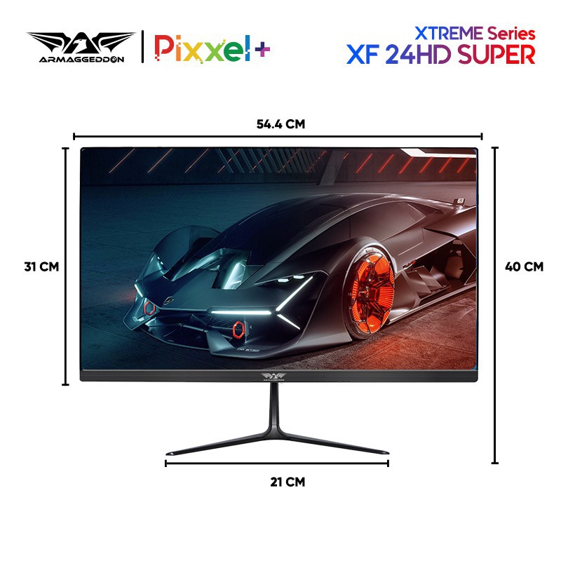 Armaggeddon Pixxel+ Xtreme XF24HD Super Gaming Monitor with 144hz Refresh Rate & 1ms Response Time-5