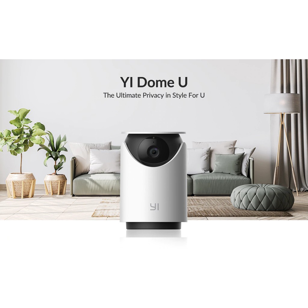 CCTV HD 1296P Yi Dome Camera U Xiaoyi Full HD International Version - Garansi Resmi