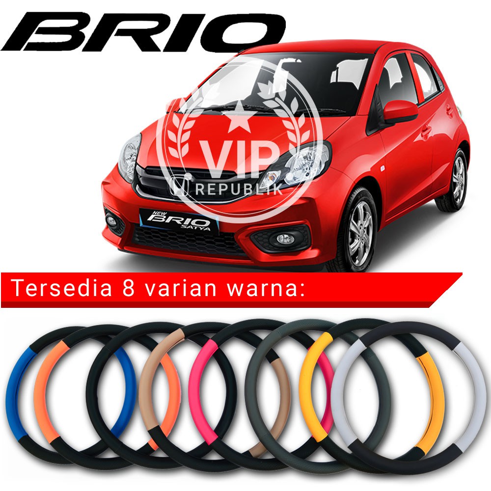 Cover Sarung Stir Mobil Brio Satya original