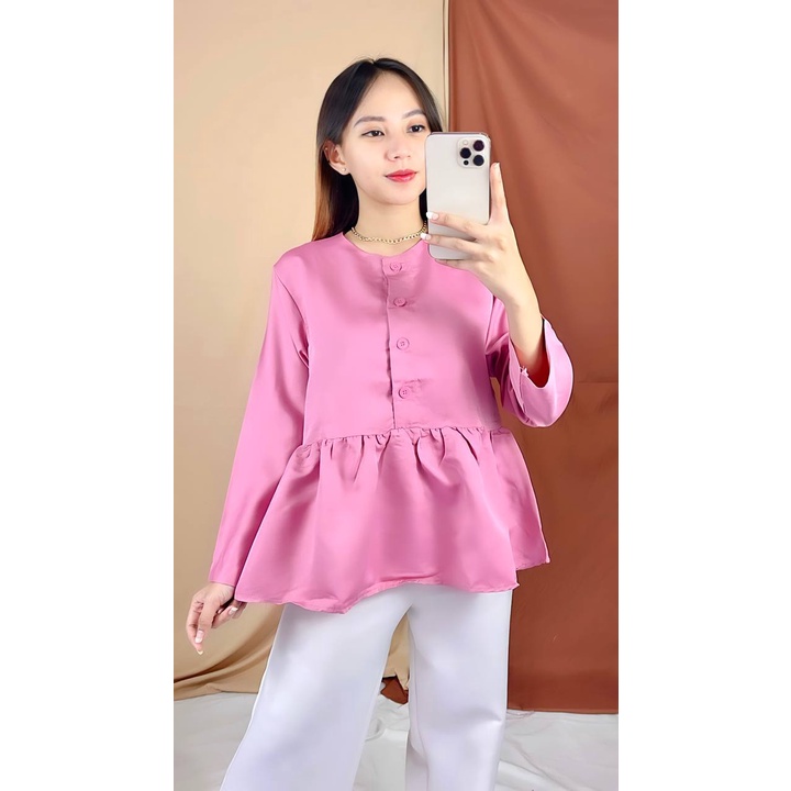 [12.12] RX FASHION - GIZA BLOUSE / ATASAN WANITA