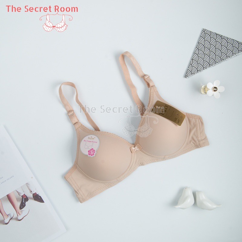 TALLY COMFORT BRA BH 273 | CUP B KECIL | TANPA KAWAT | BUSA TIPIS | 34-38