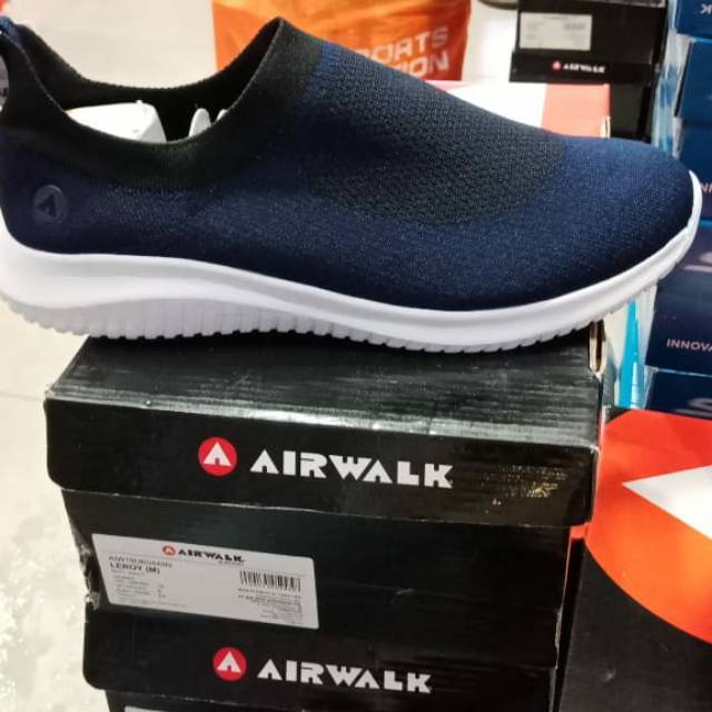 Airwalk Men Landem Navy Slip On