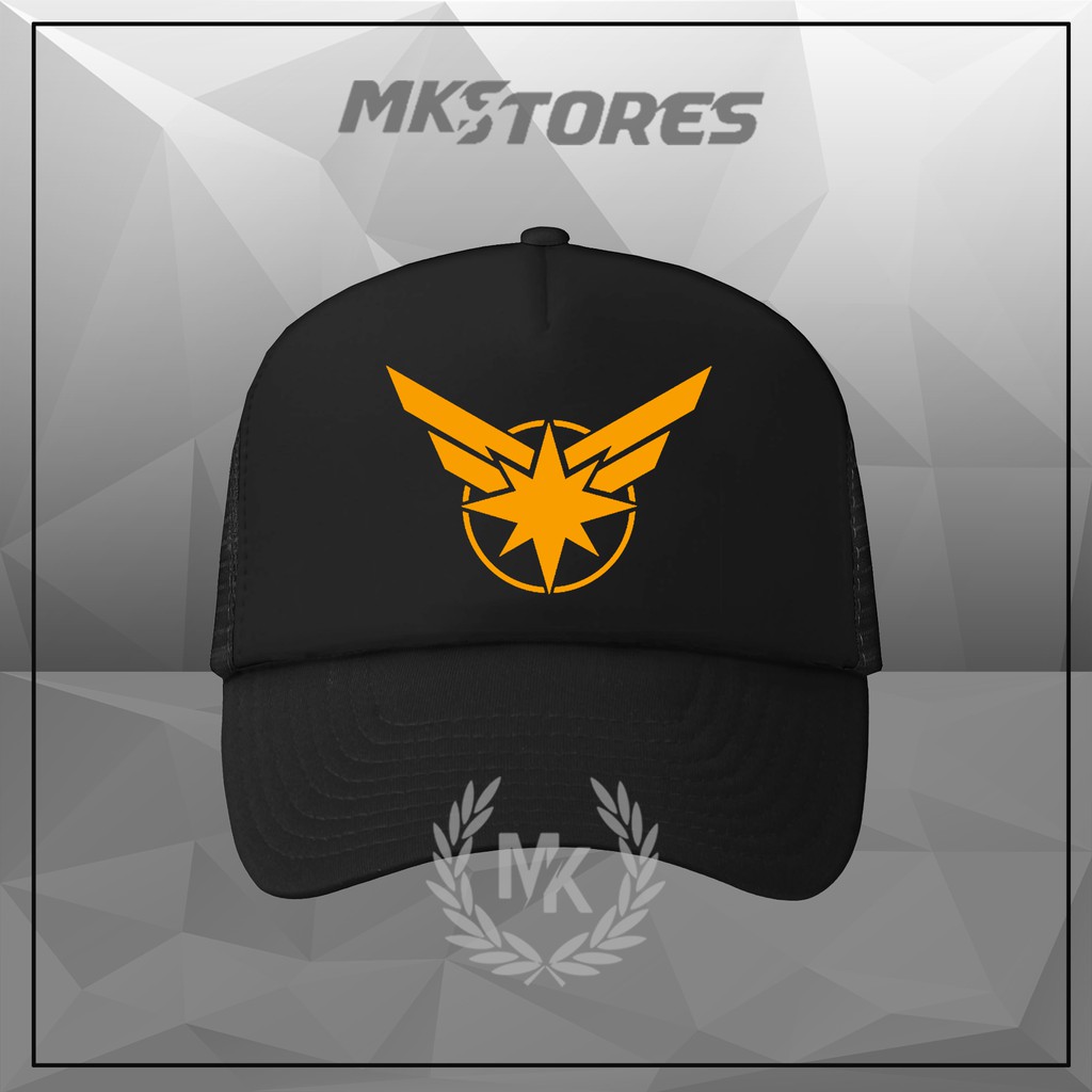 TOPI TRUCKER JARING CAPTAIN MARVEL PREMIUM - MKCLOTHES