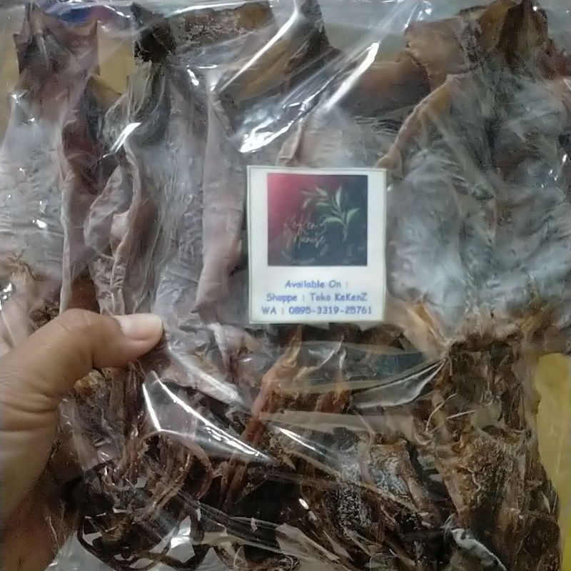 

Cumi Kering Tawar Belah Sotong Pangkong/Sotong Kering-Cumi Belah Kering - Cumi Kering Ambon Saparua 100gr wangi