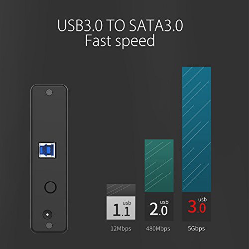Casing hdd 3.5 SATA USB3.0 eksternal Hard drive Enclosure ORICO 7688U3