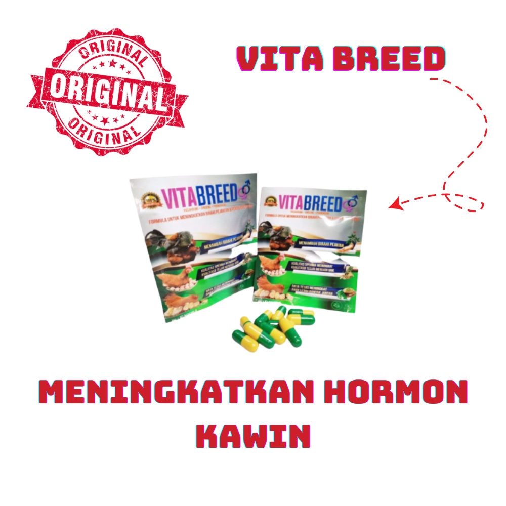 vitamin ayam VITABREED - meningkatkan birahi pejantan dan betina pada ayam