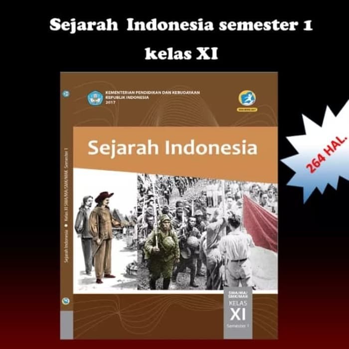 Jual Buku Teks Siswa Sejarah Indonesia K13 Dikbud Kelas 11 Semester 1 ...