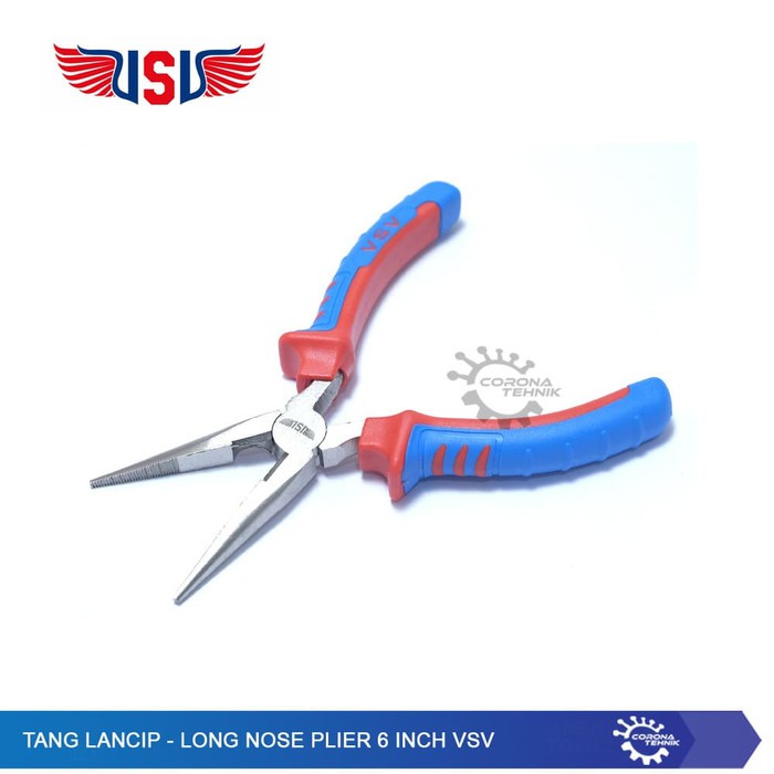 VSV Tang Lancip - Long Nose Plier 6 Inch