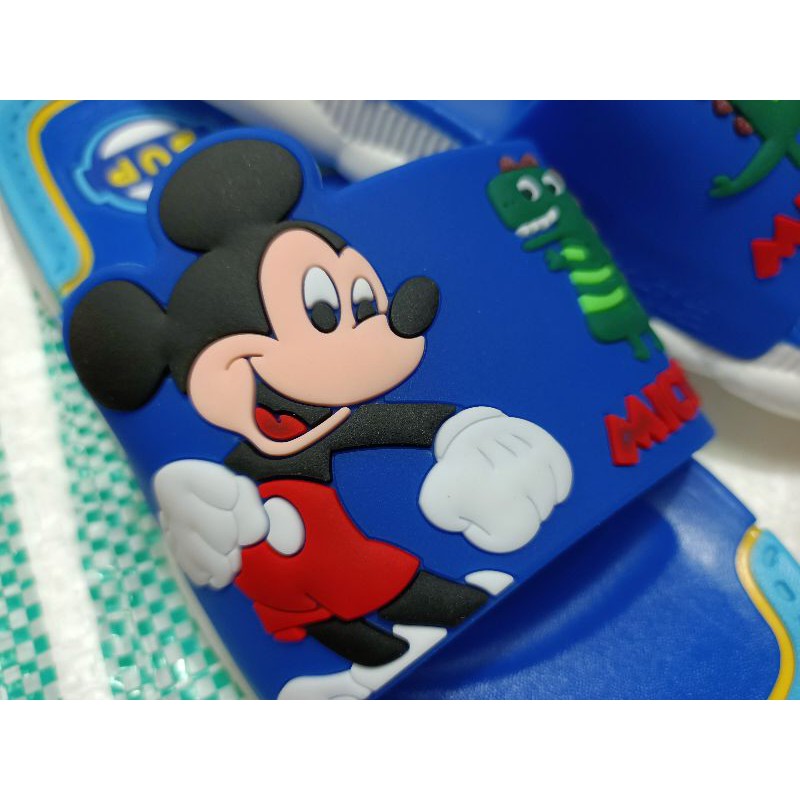 Sandal Selop Anak Karakter Mickey Mouse Disney / Slop Anak Mickey Mouse Impor