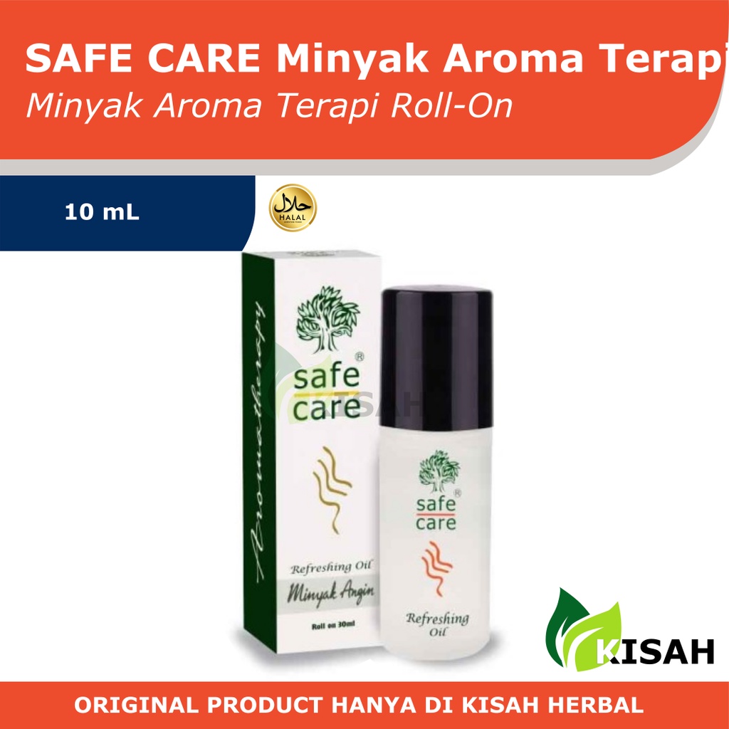 SAFE CARE Minyak Angin Aromatherapy 10 mL - Safecare Roll on 10 mL