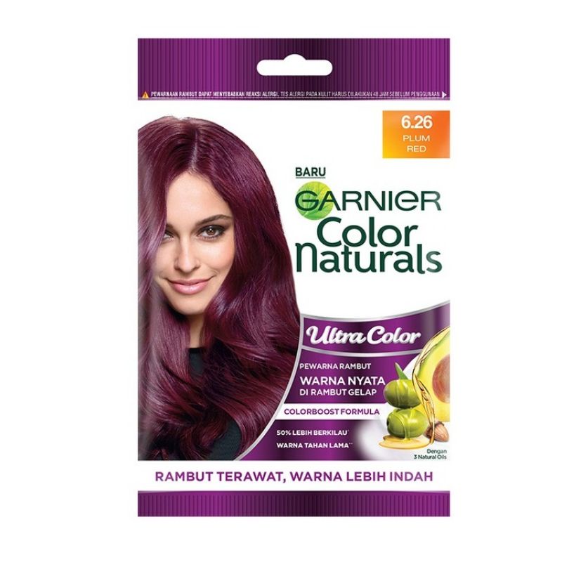 Garnier Hair Color - 6.26 Merah Plum (PLUM RED)