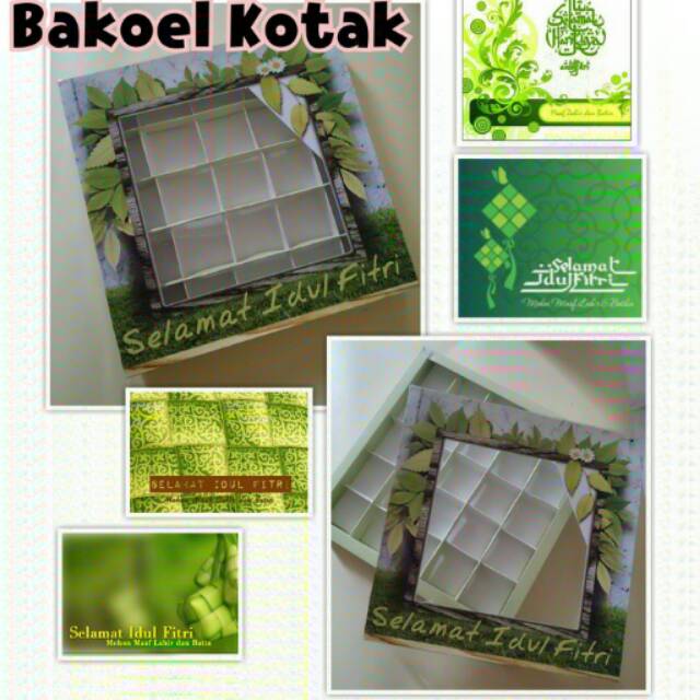 

Box coklat / Kotak coklat Idul Fitri