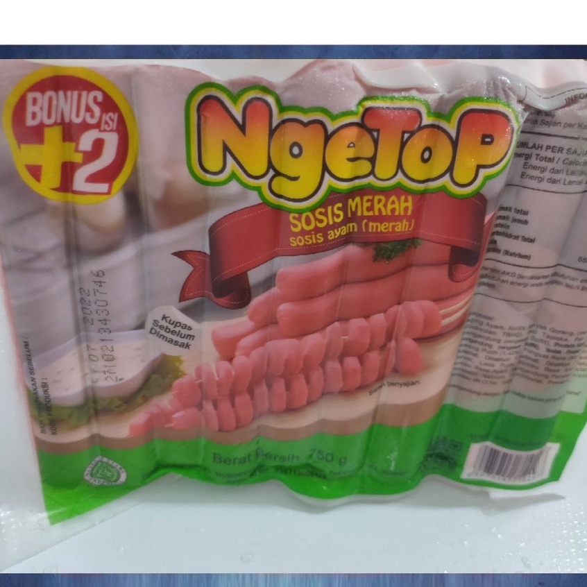 

NGETOP SOSIS MERAH 750GR ISI32