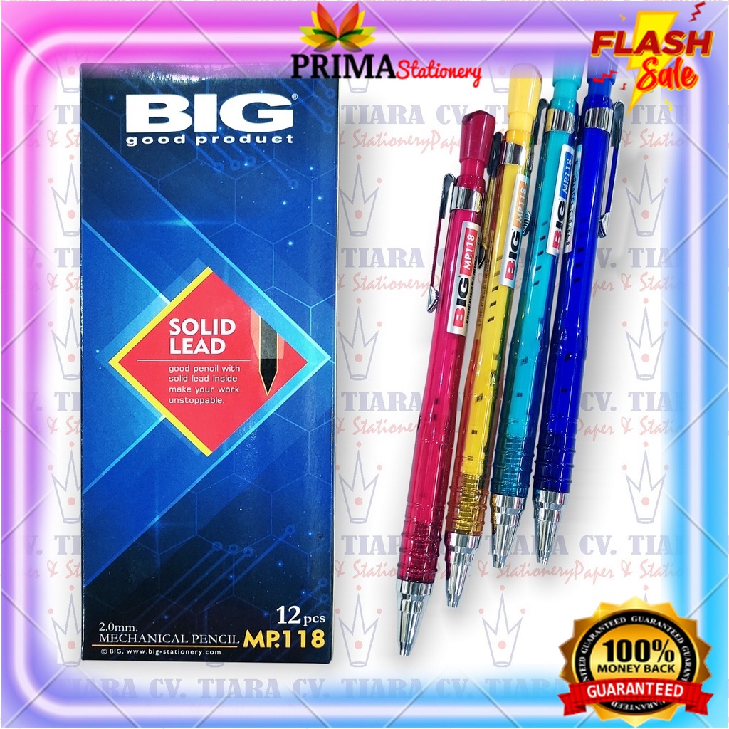 

PENSIL MEKANIK, BIG-PM MP-118 2MM