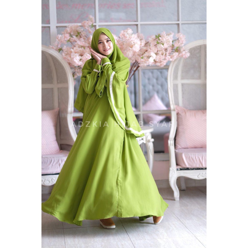 GAMIS JUSTMINE, ADZKIA ORIGINAL, GAMIS JUMBO, GAMIS TERBARU, GROSIR GAMIS