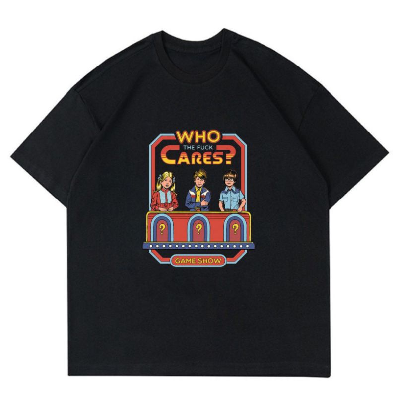 KAOS ANIMASI GAME SHOW | T-SHIRT VINTAGE GAME SHOW | KAOS HITAM 24S