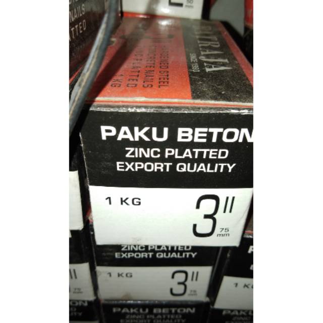 Paku beton 1kg 7cm