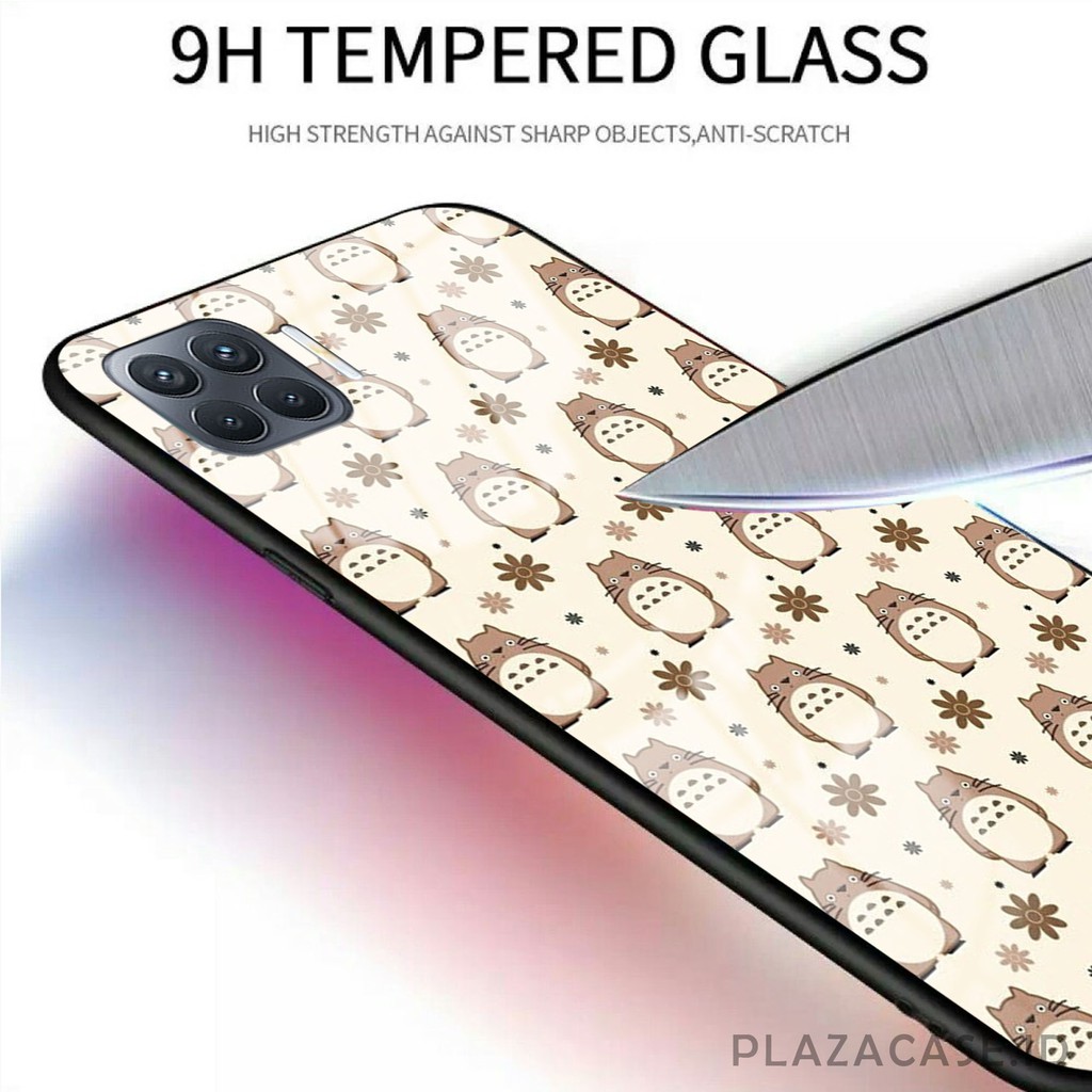 Softcase Glass Cute [K67] for RENO 4F V20 V20 SE REDMI 9C A53 C17 RENO 4 REALME 7i Y30 Y50 A31 A73