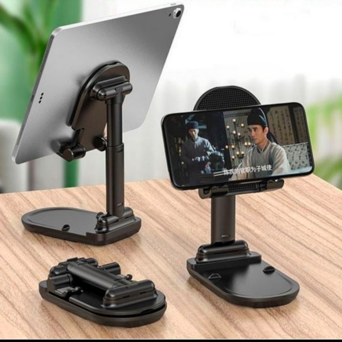 ADJUST STAND HOLDER FOR HANDPHONE &amp; TABLET DUDUKAN HP UNIVERSAL