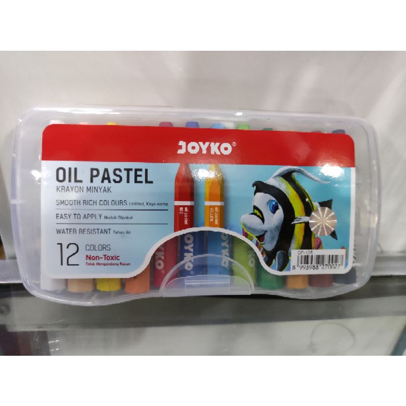 

Crayon oil paste 12warna joyko krayon joyko (sk)