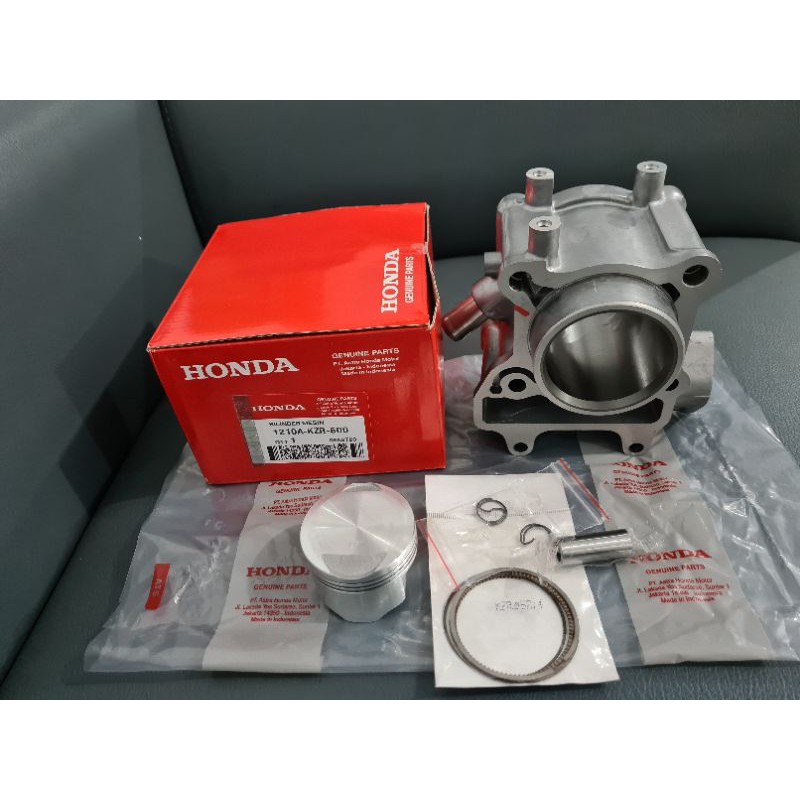 Blok Seher Block Boring Komplit Honda Vario 125 FI F1 Techno KZR ORI