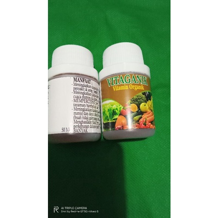 Vitamin Organik Untuk segala jenis tanaman 50ml