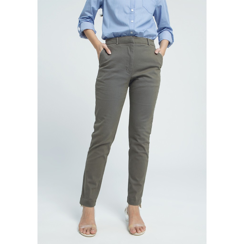 Geela Official - Slim Fit Pants Ash (G.3182-95)