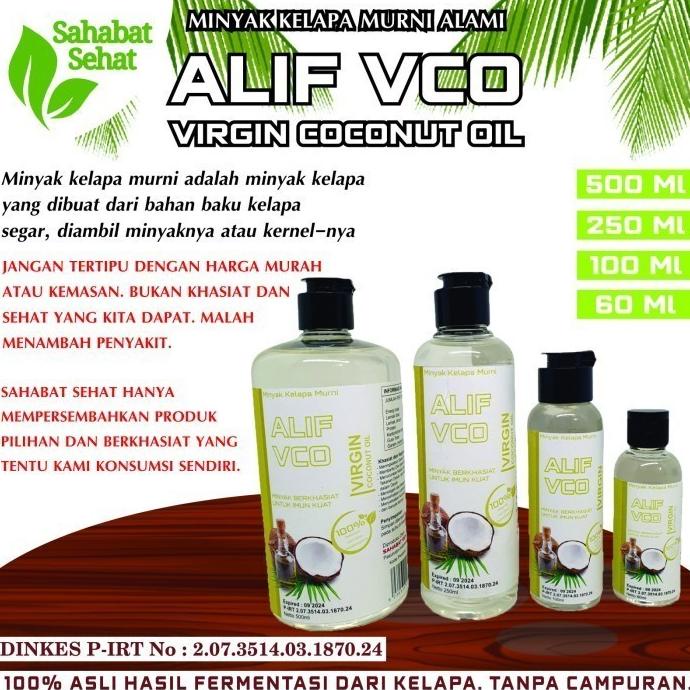 

AMPUH MINYAK KELAPA MURNI ALIF VCO 500ML VIRGIN COCONUT OIL [!!!]