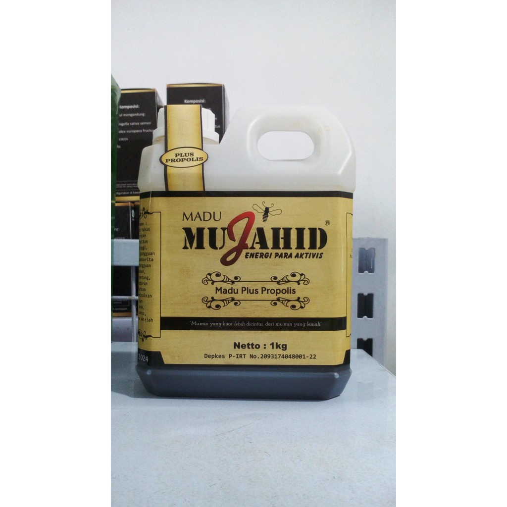 

madu Mujahid + Propolis 1Kg