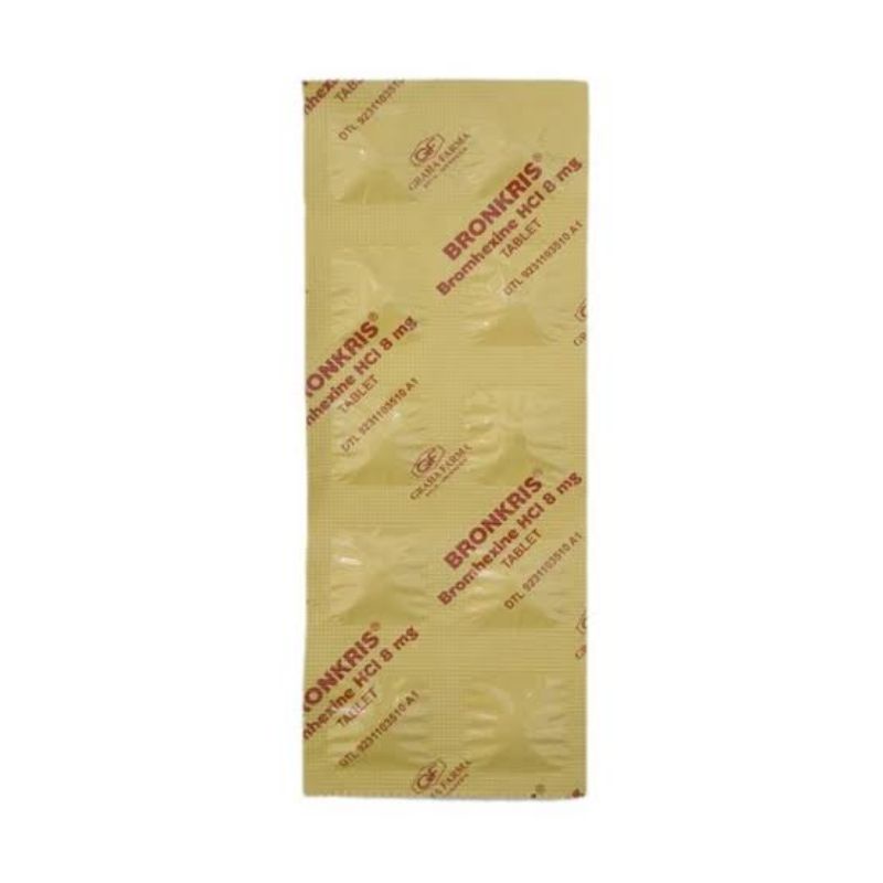 Bronkris/ Obat Batuk/ Batuk Berdahak/ Batuk Flu