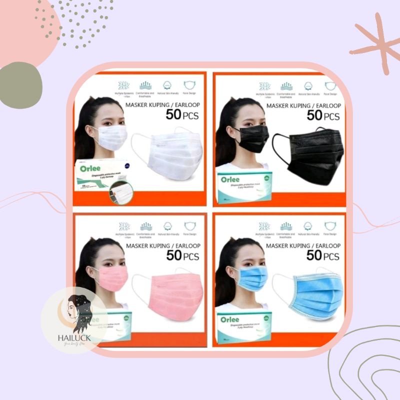 Masker Orlee Medis, Duckbill, KF94