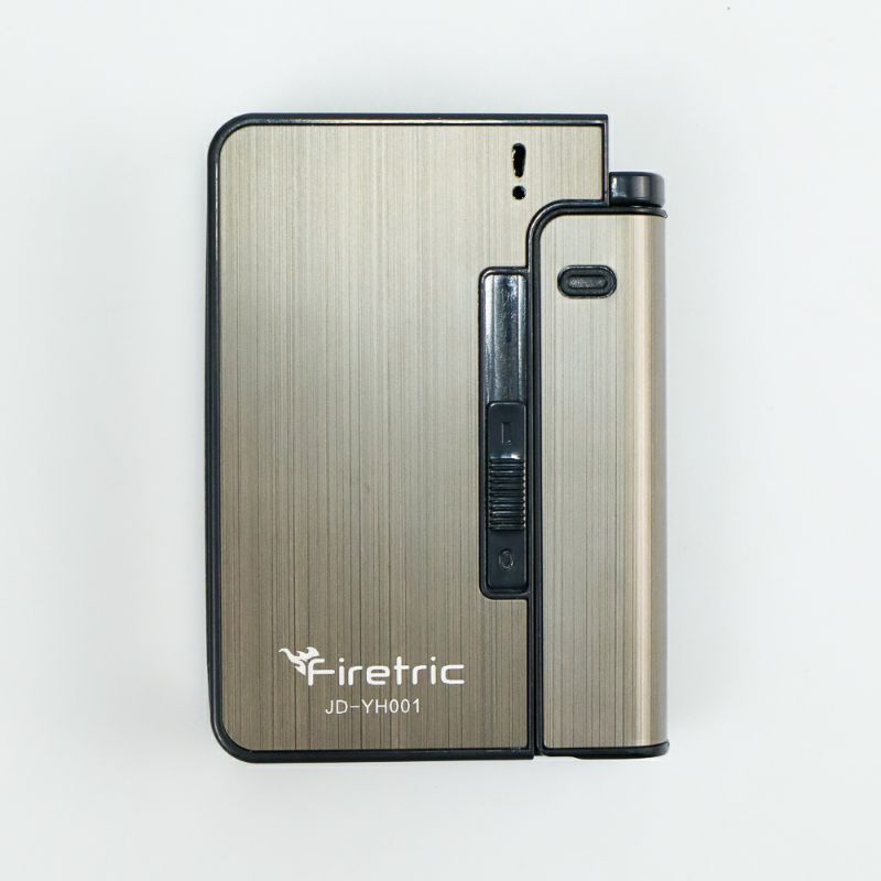 Firetric Kotak Rokok Fashion Bungkus Case with Lighter Korek Api Slot - JD-YH001