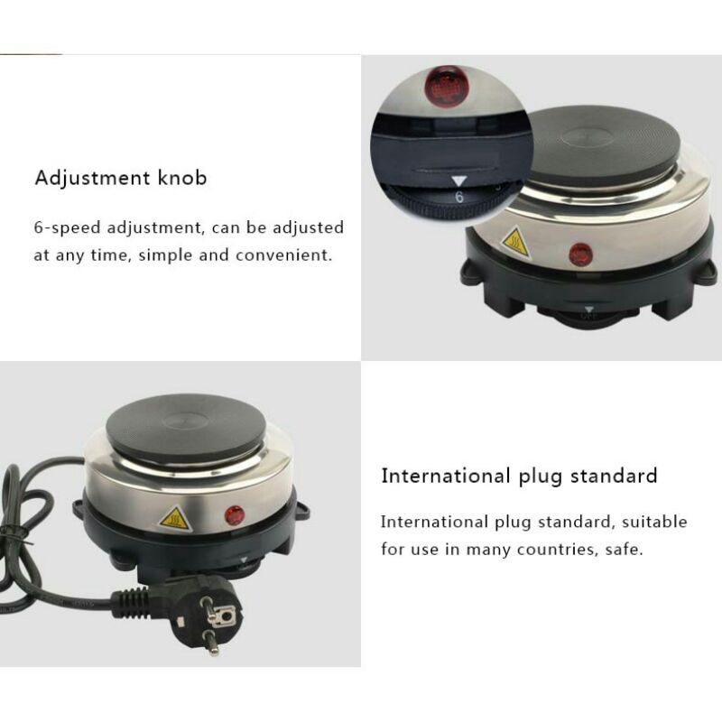 Yong Qian Pemanas Kopi Susu Air Minum Mini Heater Stove Pot 500 W - YQ105